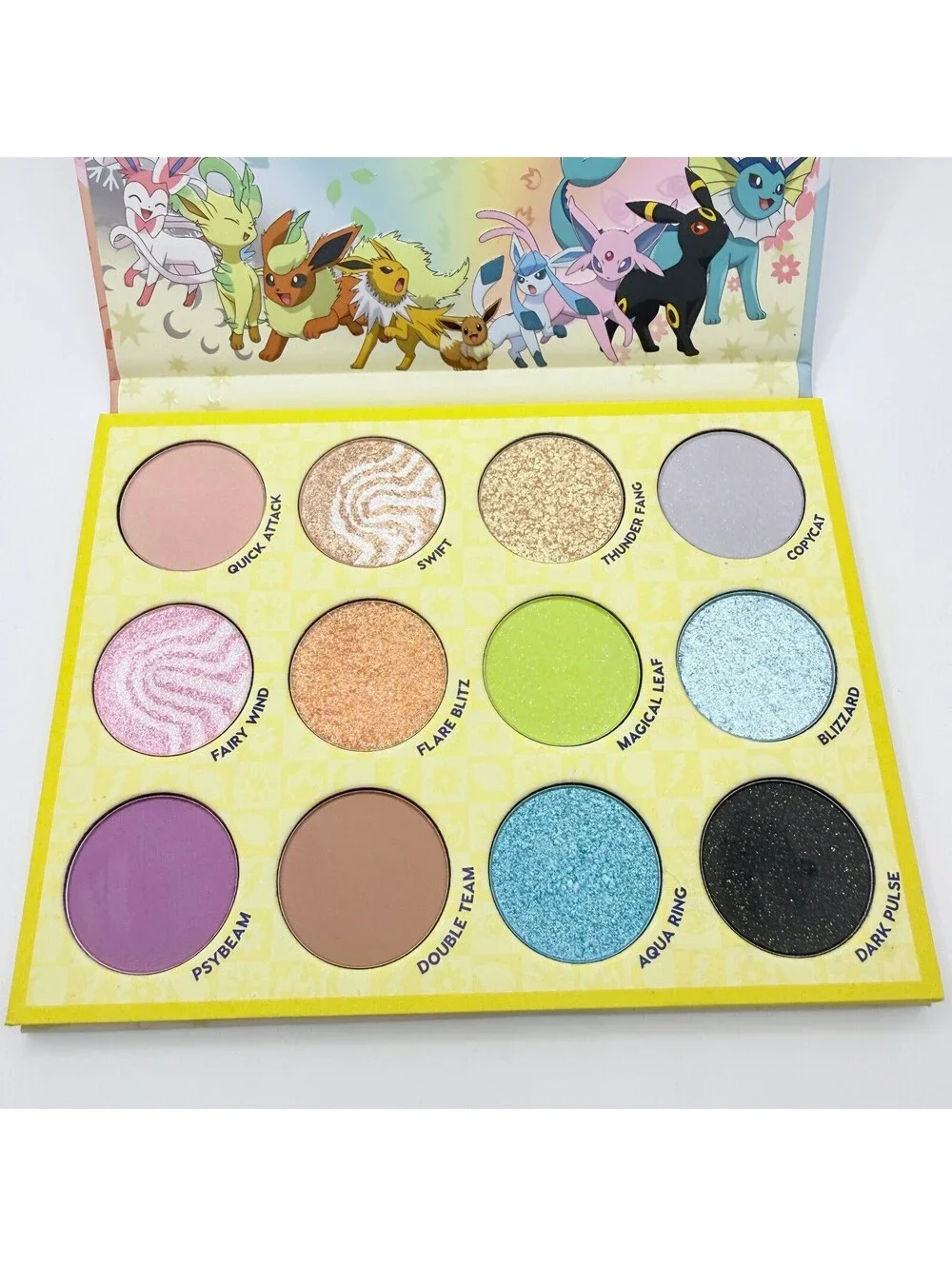 ColourPop X Pokemon Eeveelution Eyeshadow Palette